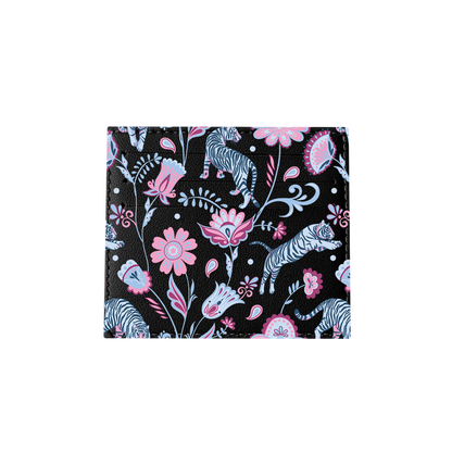 6 Slots Card Holder - Tiger & Floral 3.0