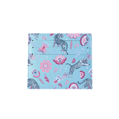 6 Slots Card Holder - Tiger & Floral 3.0
