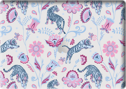 MacBook Snap Case - Tiger & Floral 3.0