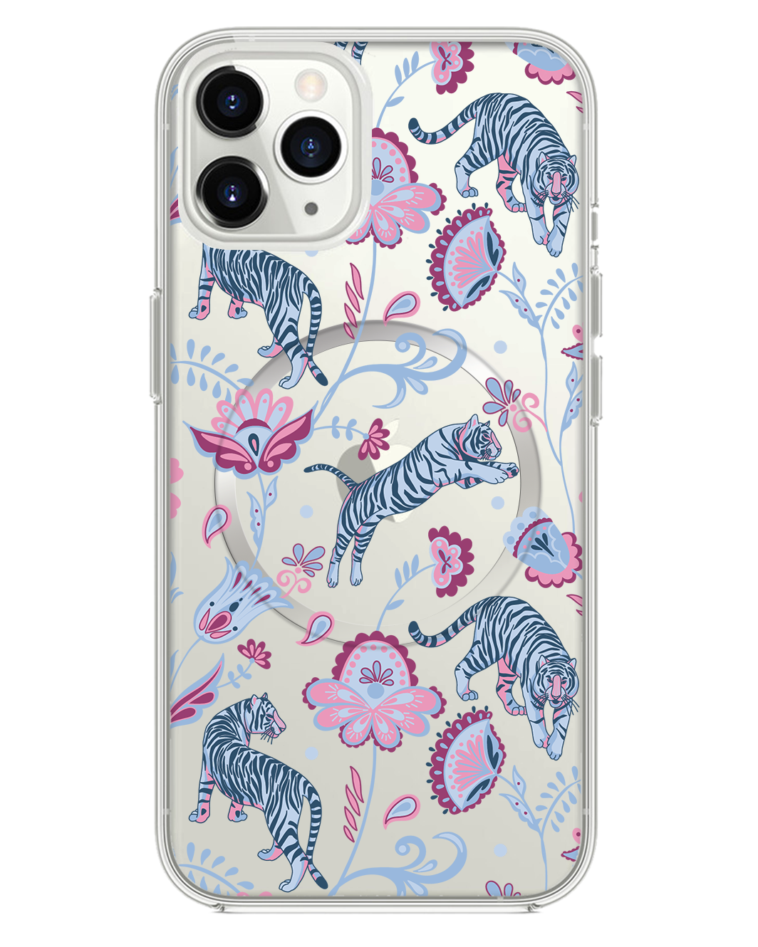 iPhone Rearguard Hybrid - Tiger & Floral 3.0