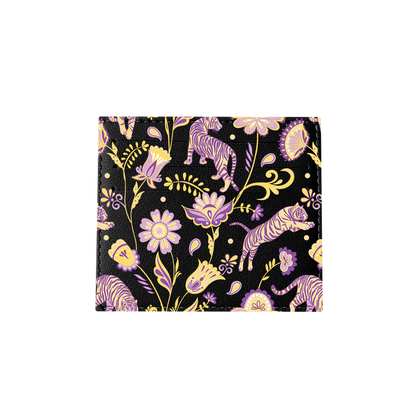 6 Slots Card Holder - Tiger & Floral 4.0
