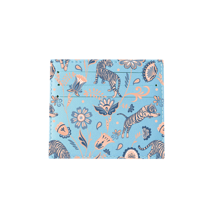 6 Slots Card Holder - Tiger & Floral 5.0
