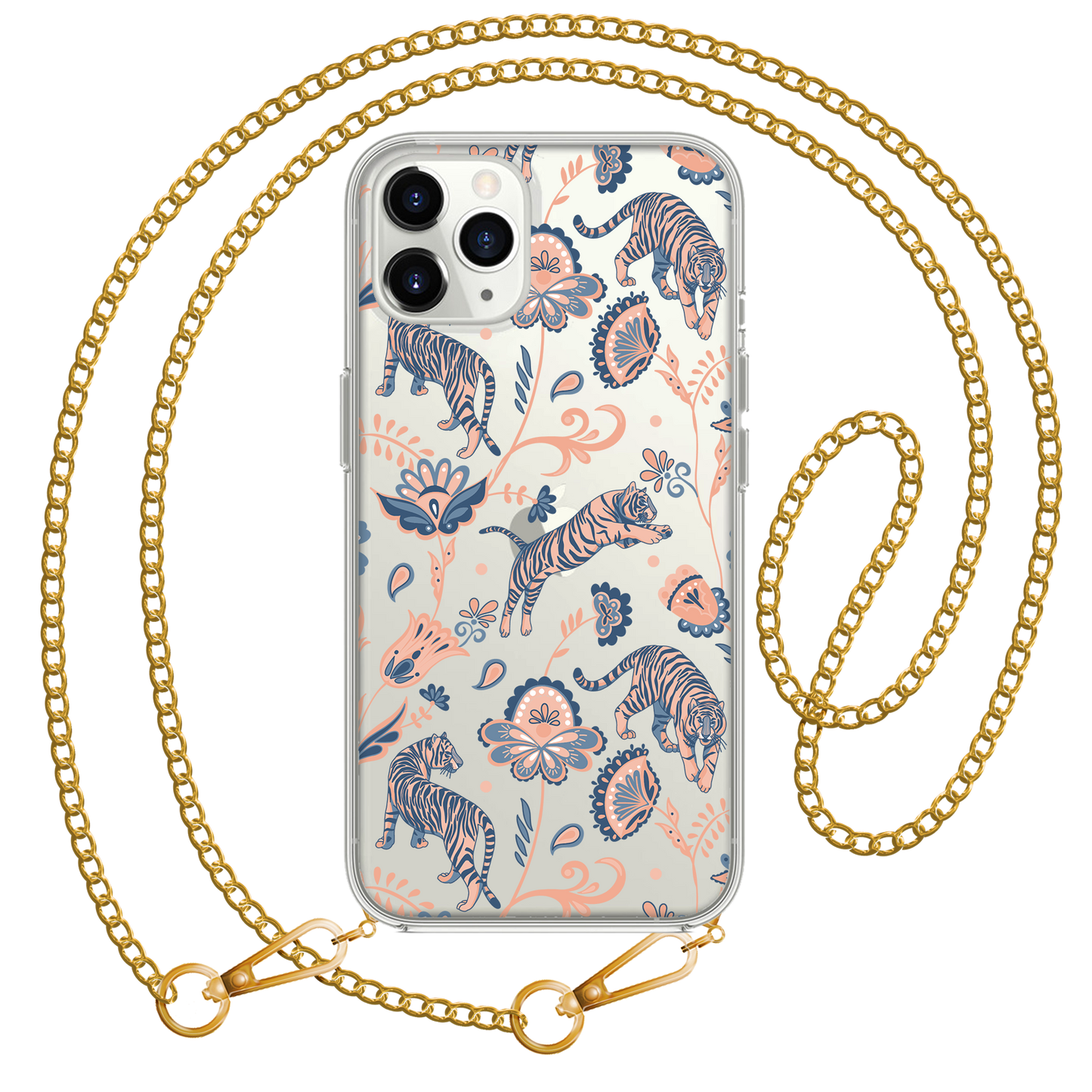 iPhone Rearguard Hybrid - Tiger & Floral 5.0