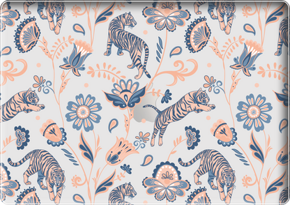 MacBook Snap Case - Tiger & Floral 5.0