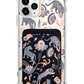 iPhone Magnetic Wallet Case - Tiger & Floral 5.0