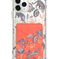 iPhone Phone Wallet Case - Tiger & Floral 5.0