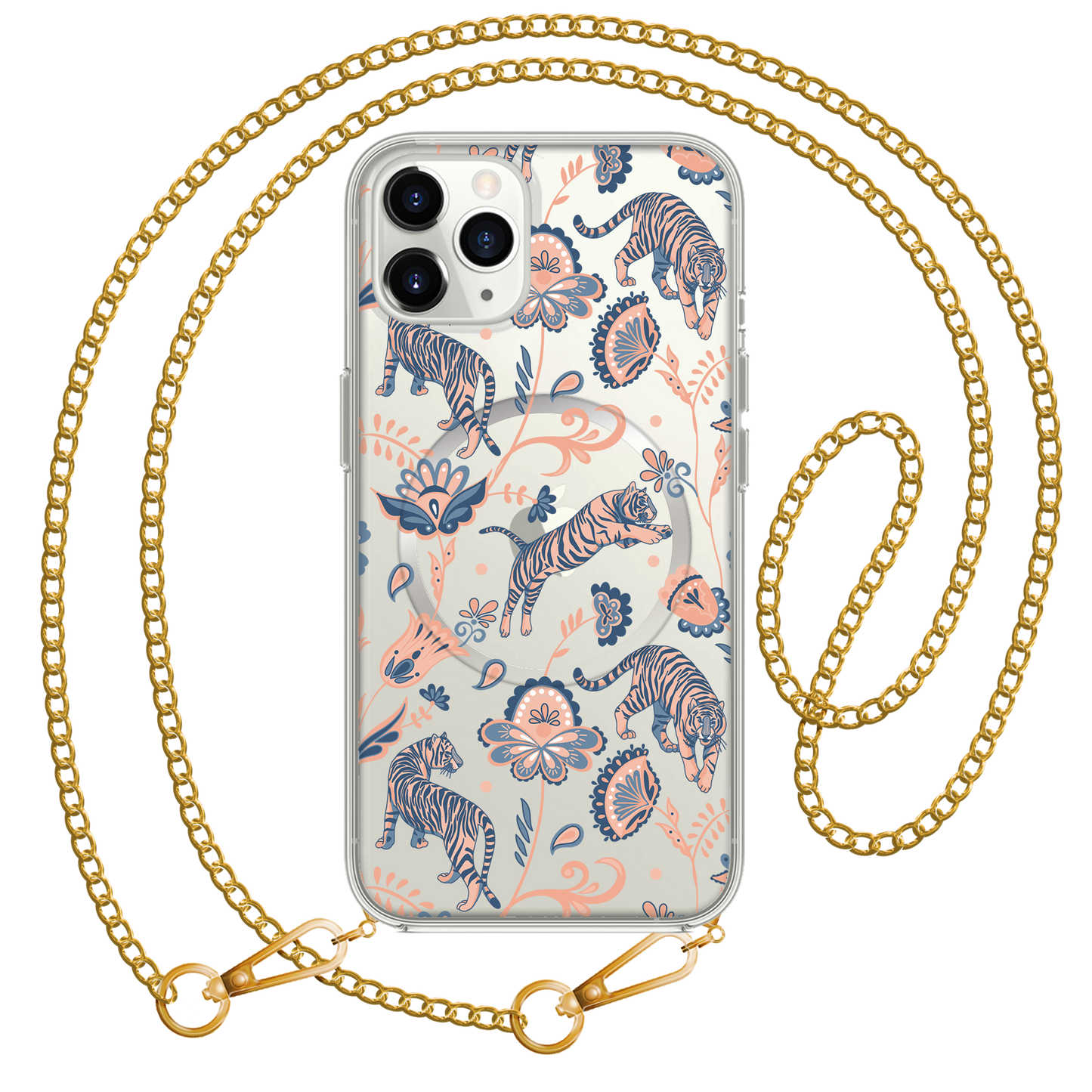 iPhone Rearguard Hybrid - Tiger & Floral 5.0