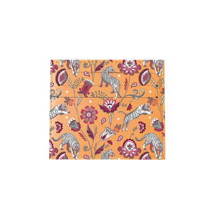 6 Slots Card Holder - Tiger & Floral 6.0