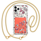 iPhone Phone Wallet Case - Tiger & Floral 6.0