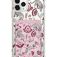 iPhone Magnetic Wallet Case - Tiger & Floral 6.0