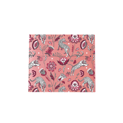 6 Slots Card Holder - Tiger & Floral 6.0