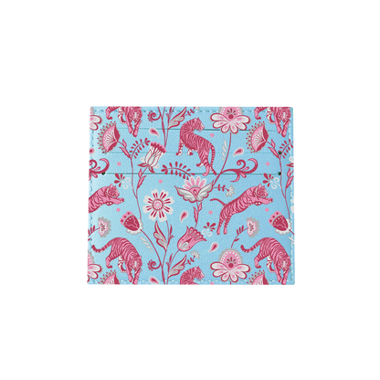 6 Slots Card Holder - Tiger & Floral 7.0