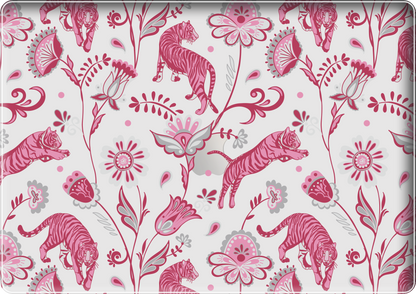 MacBook Snap Case - Tiger & Floral 7.0