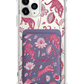 iPhone Magnetic Wallet Case - Tiger & Floral 7.0