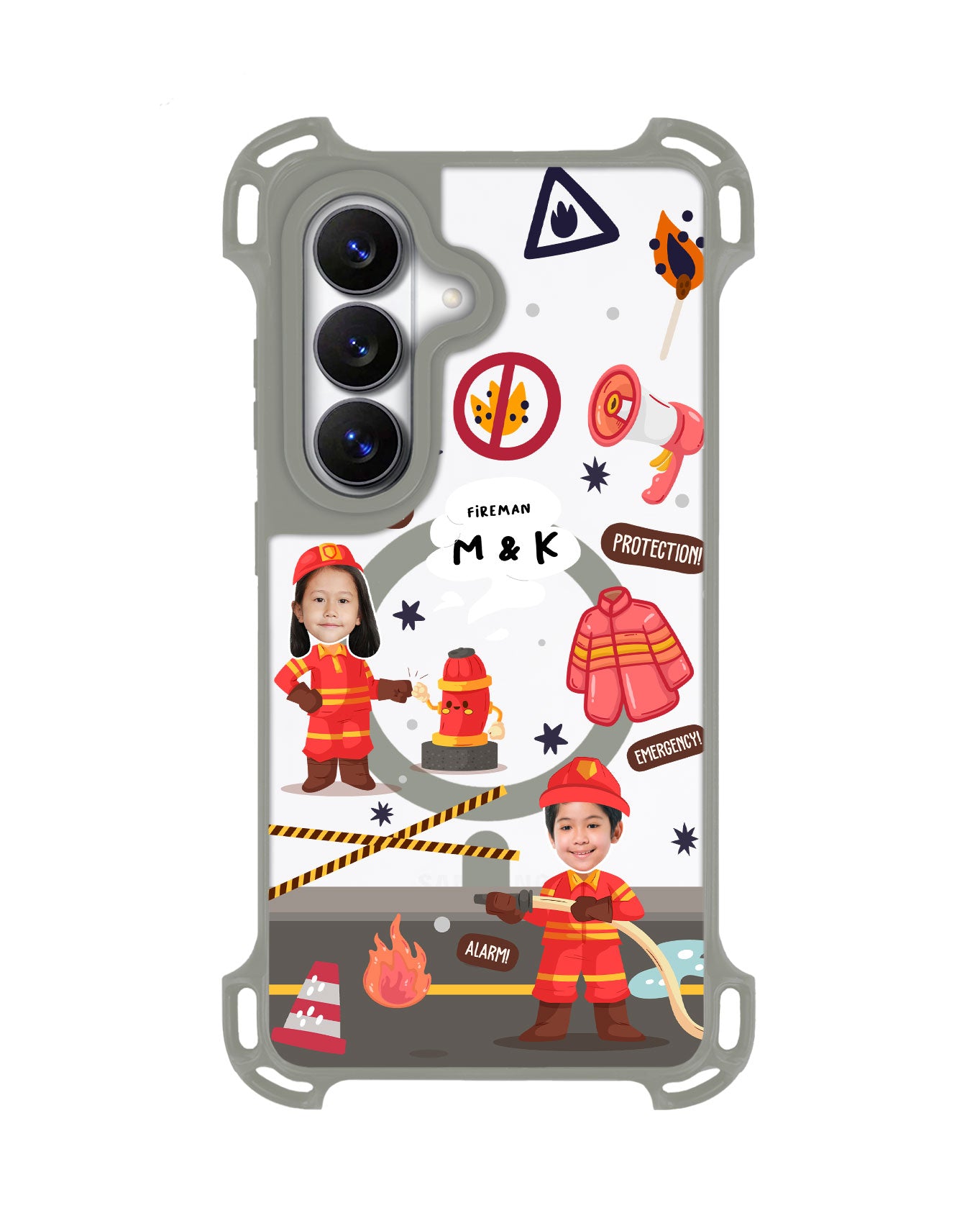 Android Rearguard UltimateZ - Face Grid Dream Firefighter