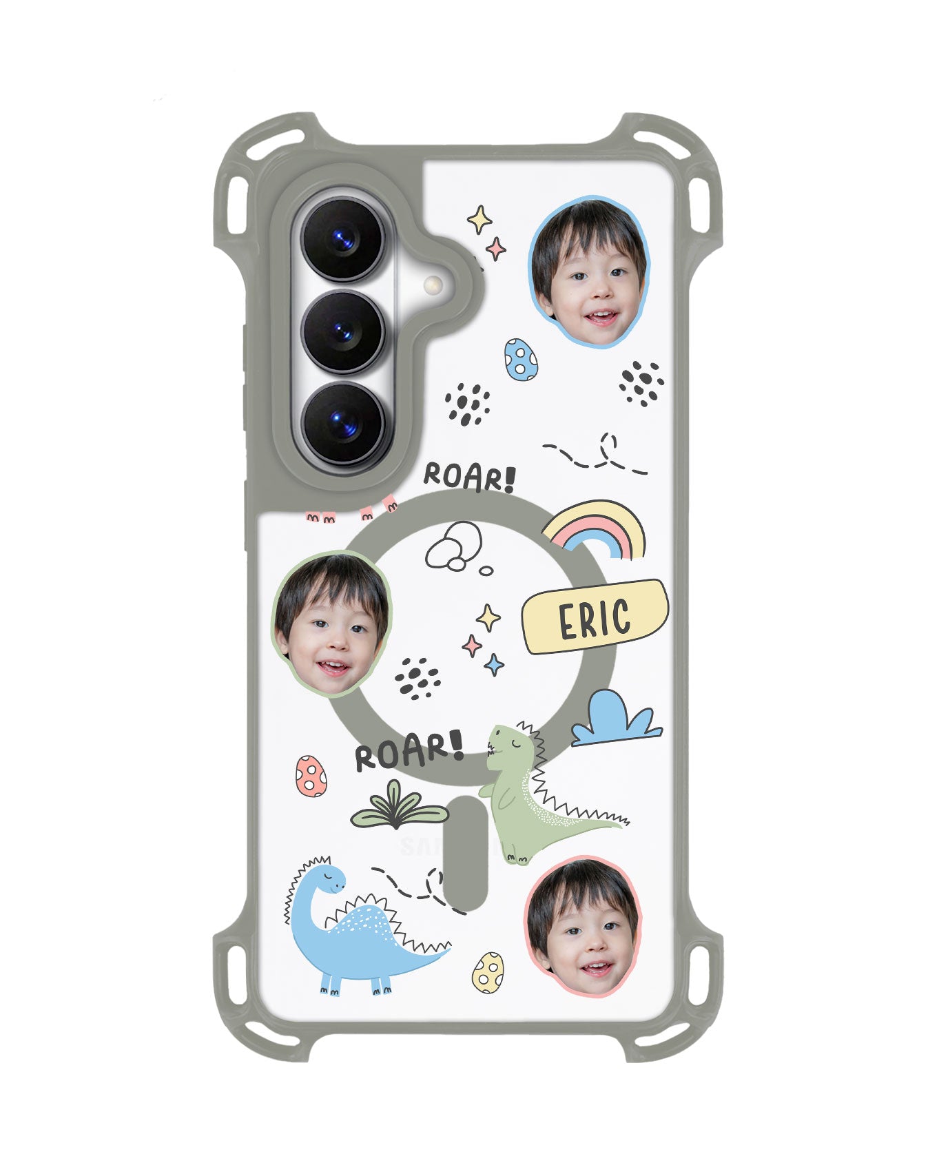 Android Rearguard UltimateZ - Face Grid Dino