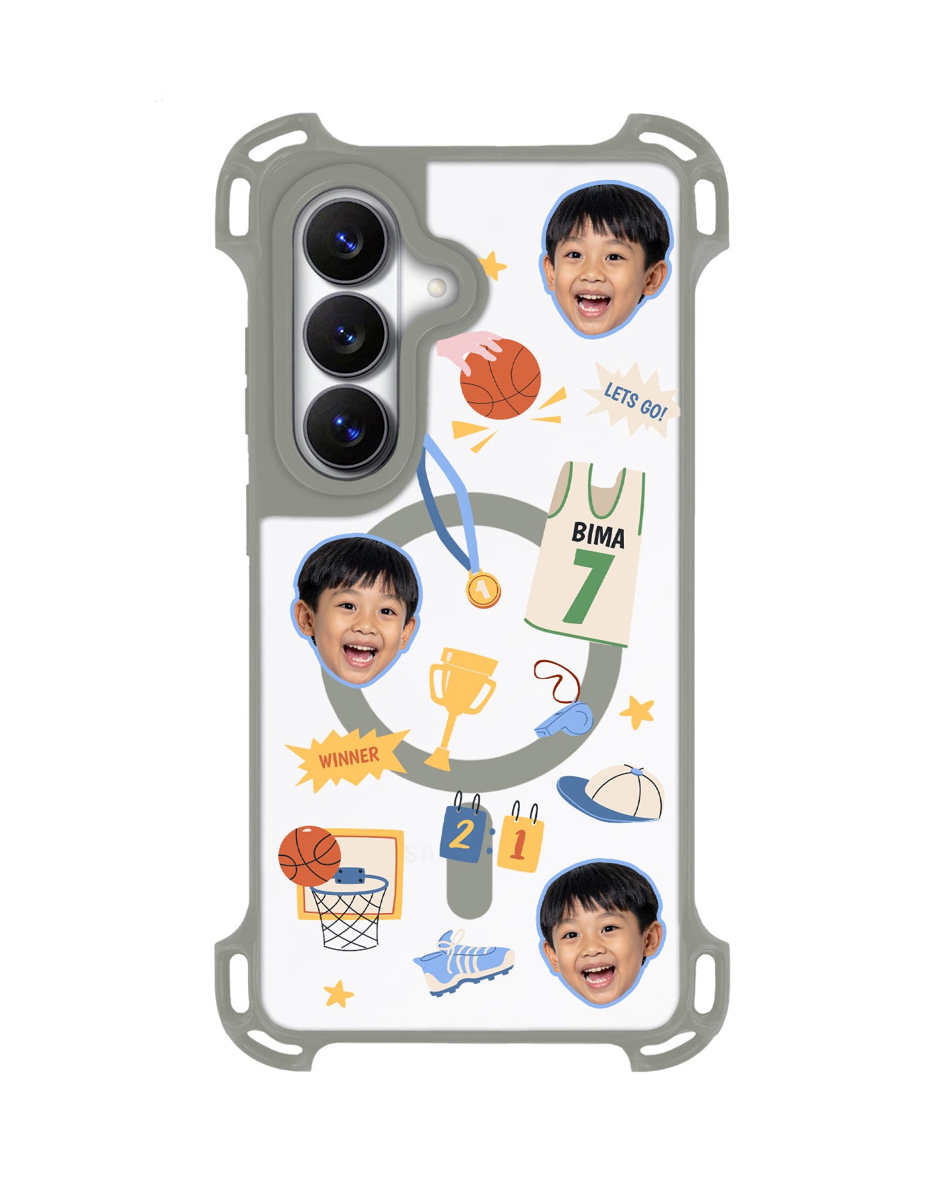 Android Rearguard UltimateZ - Face Grid Basketball