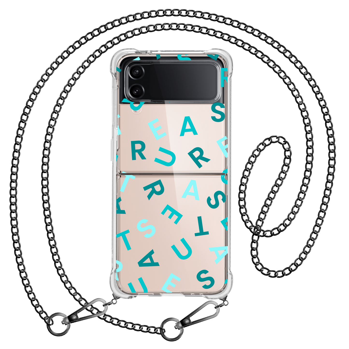 Android Flip / Fold Case - Treasure Monogram