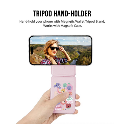 Android Magnetic Multifold Wallet - Dandelion