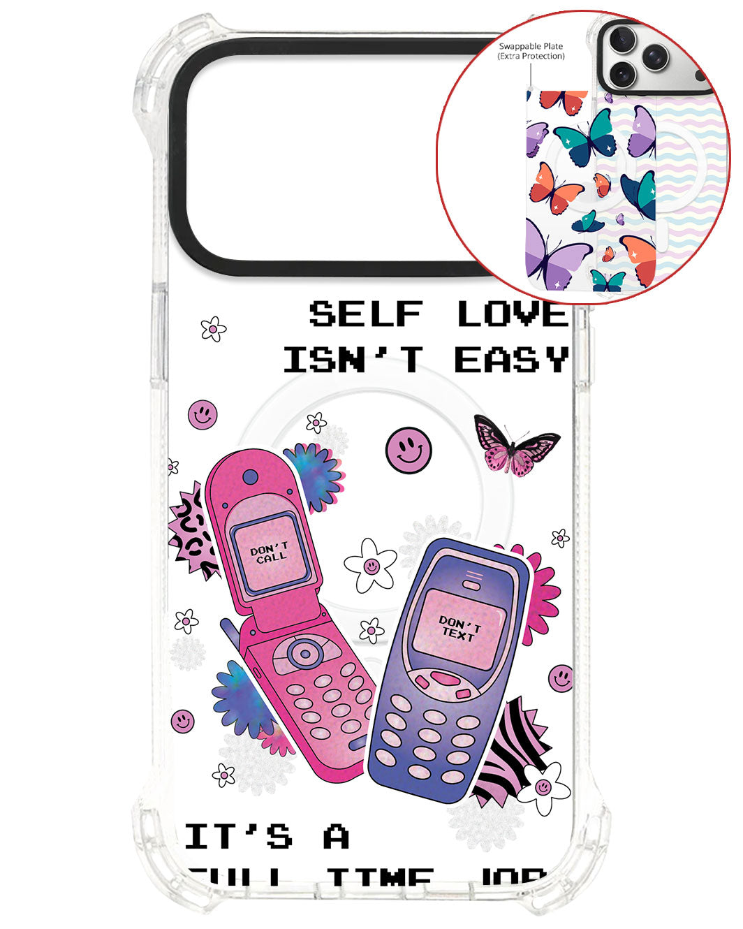 Magsafe Swappable Plate - Busy Love Myself