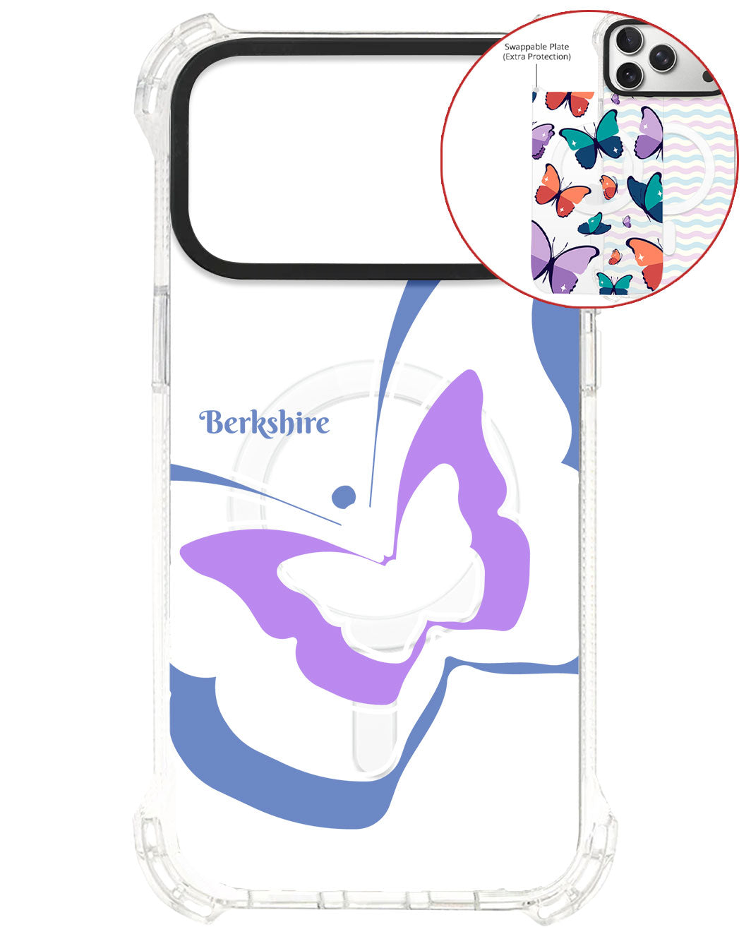 Magsafe Swappable Plate - Butterfly Mirror 2.0