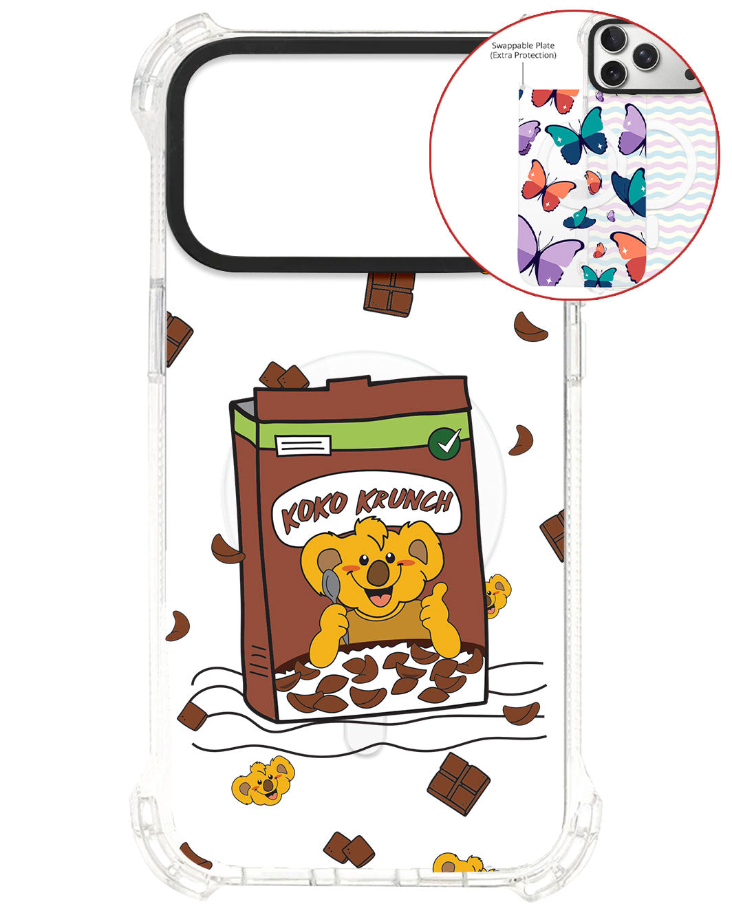 Magsafe Swappable Plate - Choco Cereal