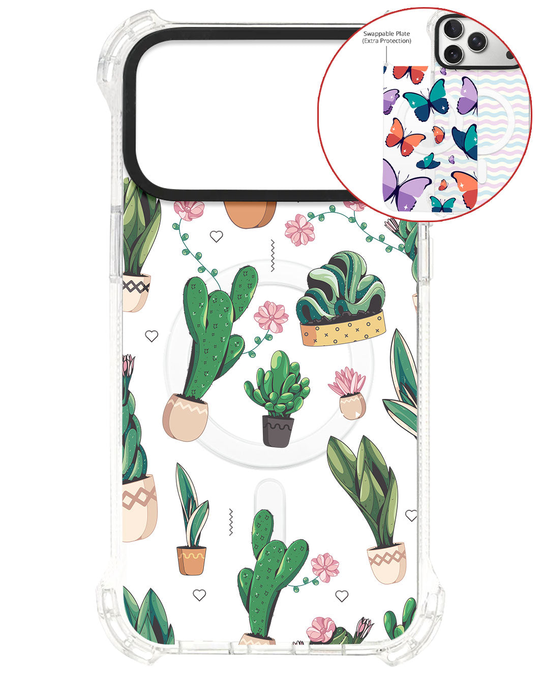 Magsafe Swappable Plate - Cactus 3.0