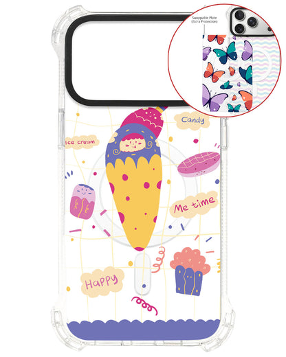 Magsafe Swappable Plate - Candy doodle