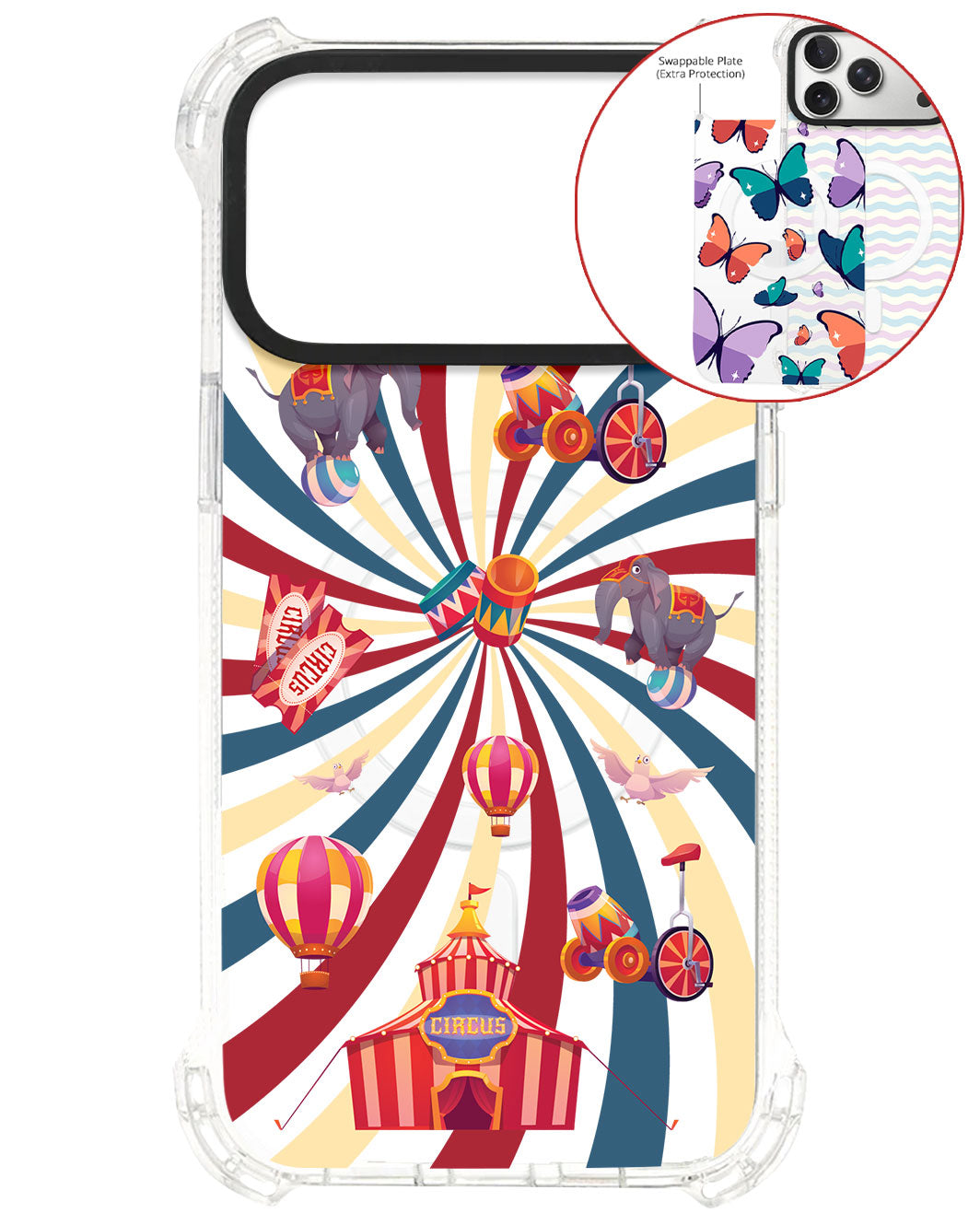 Magsafe Swappable Plate - Circus