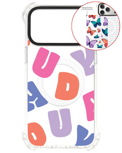 Magsafe Swappable Plate - Chubby Monogram