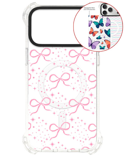 Magsafe Swappable Plate - Coquette Glittery Bow