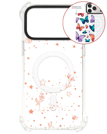 Magsafe Swappable Plate - Coral Constellation
