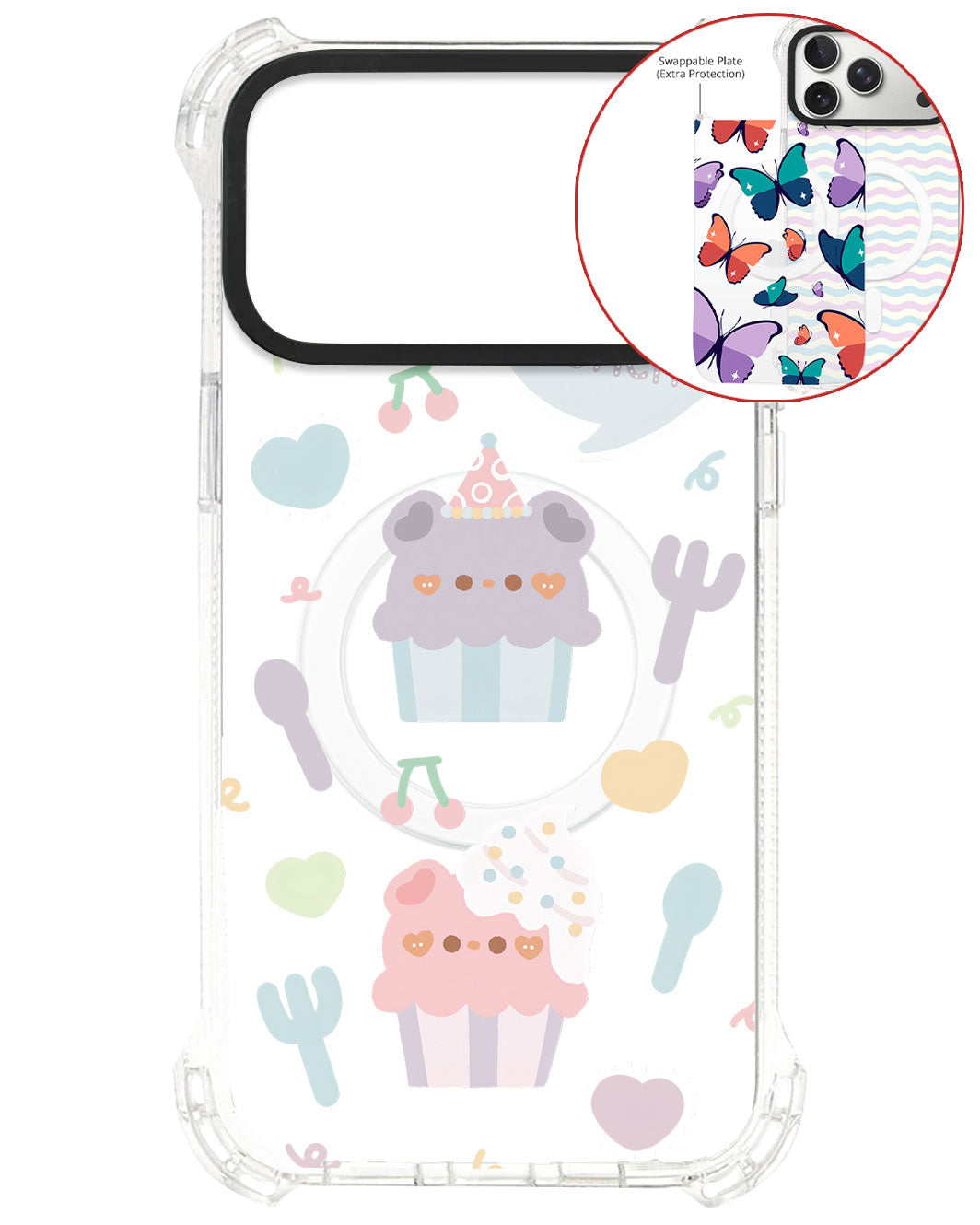 Magsafe Swappable Plate - Cupcake