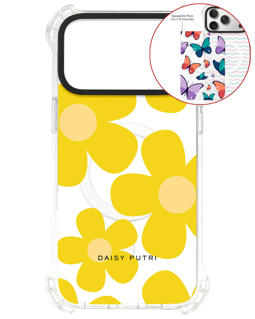 Magsafe Swappable Plate - Daisy Sunshine 1.0