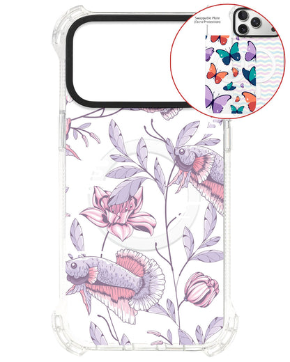 Magsafe Swappable Plate - Fish & Floral 1.0