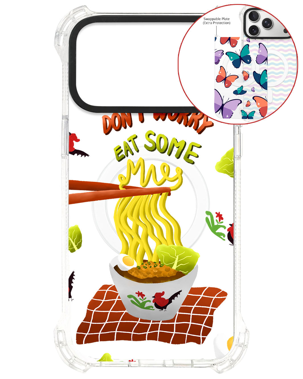 Magsafe Swappable Plate - Go Eat Some Mie