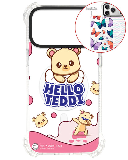 Magsafe Swappable Plate - Hello teddy 2.0