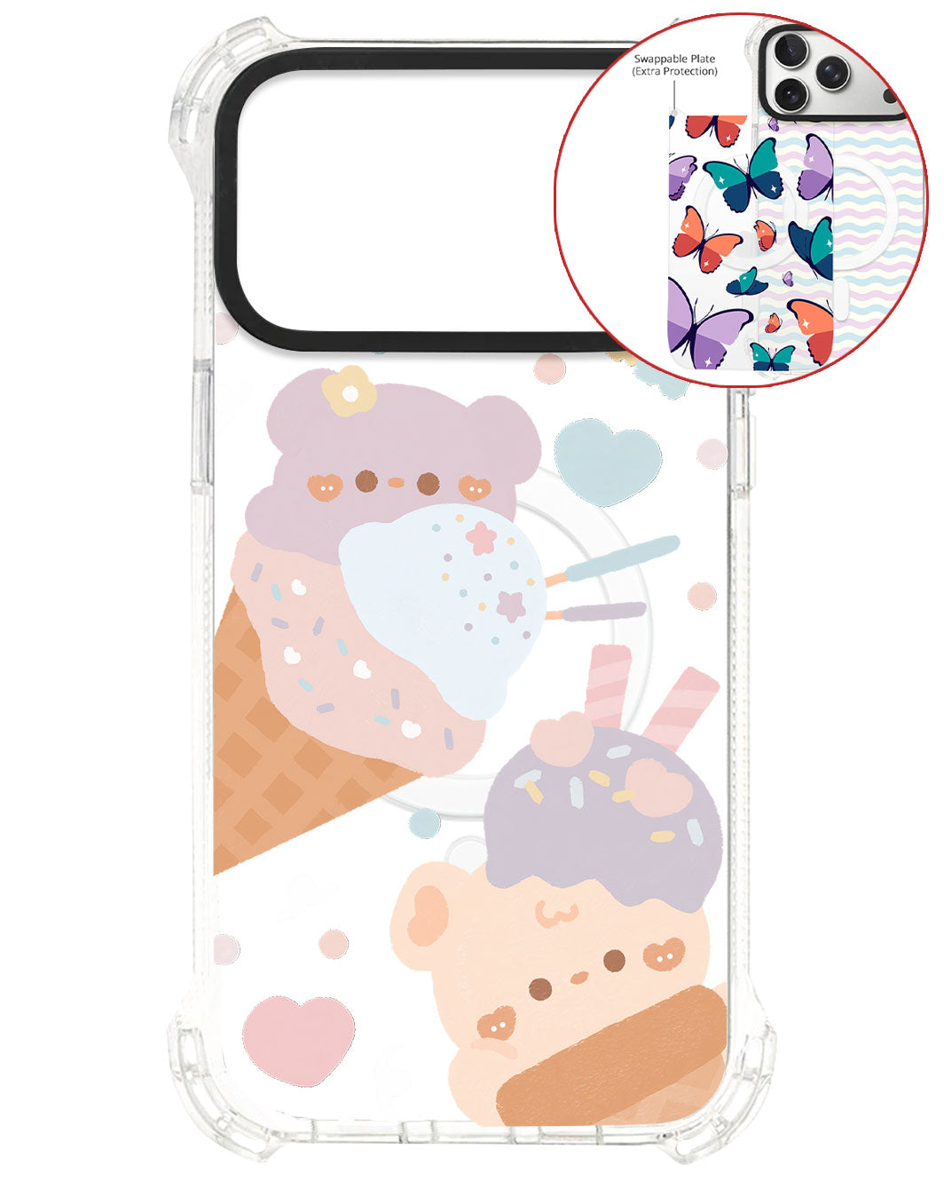 Magsafe Swappable Plate - Ice Cream for Teddy