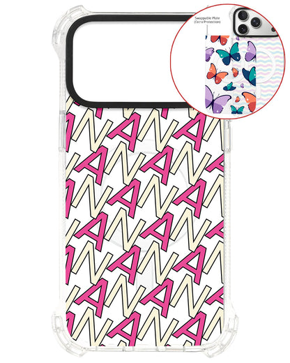 Magsafe Swappable Plate - CUSTOM MONOGRAM 3.0 Initial 6.0