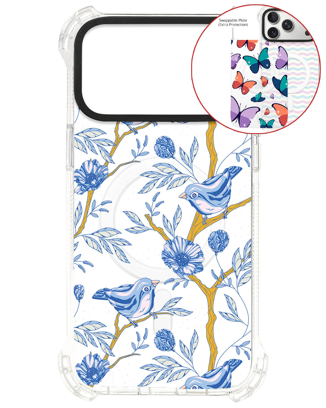 Magsafe Swappable Plate - Lovebird 10.0