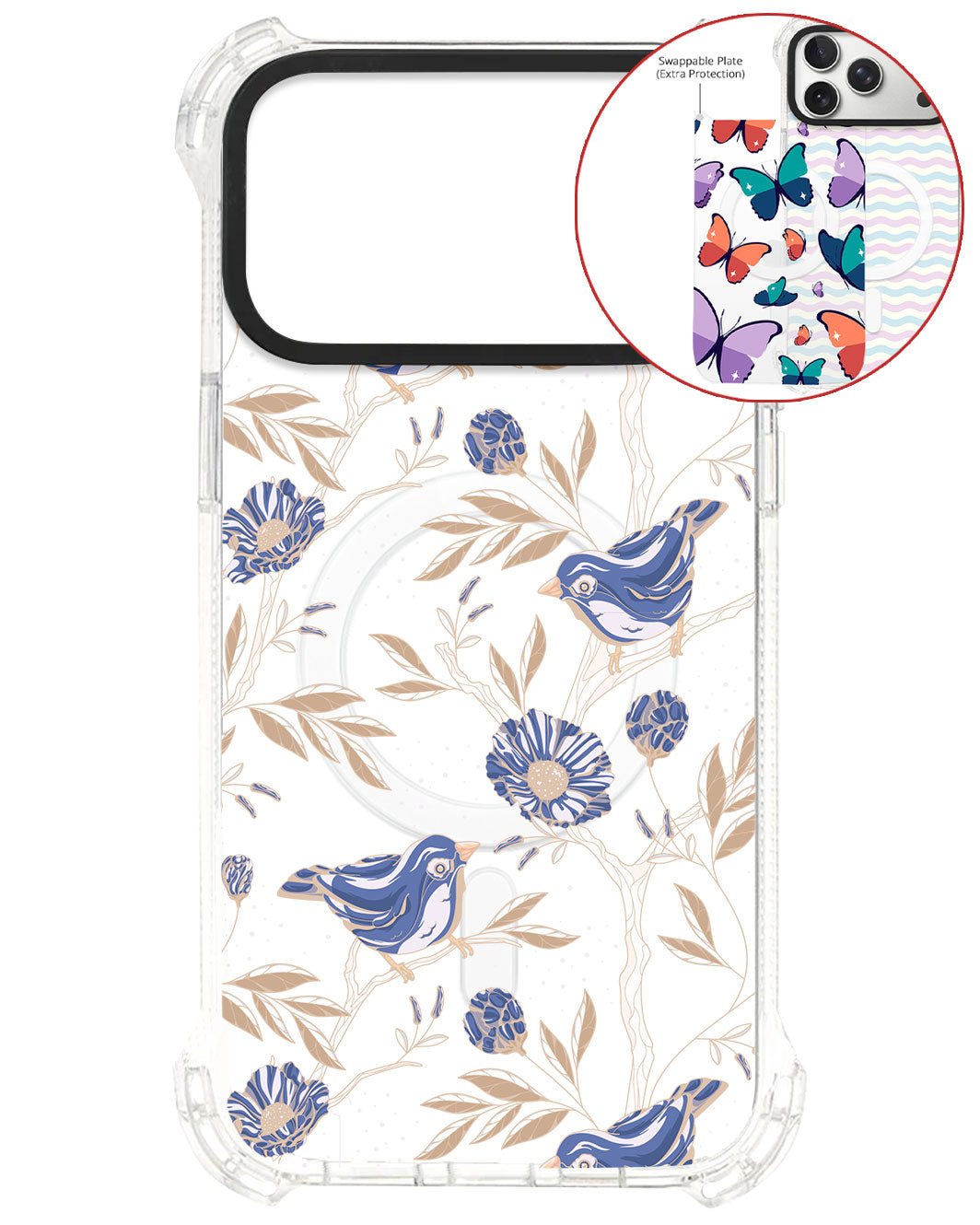 Magsafe Swappable Plate - Lovebird 12.0