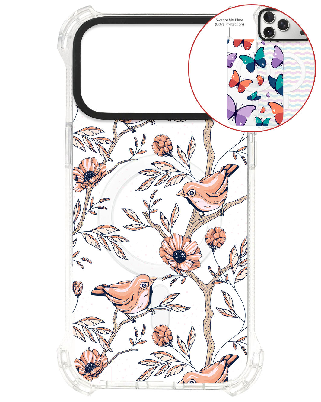 Magsafe Swappable Plate - Lovebird 13.0