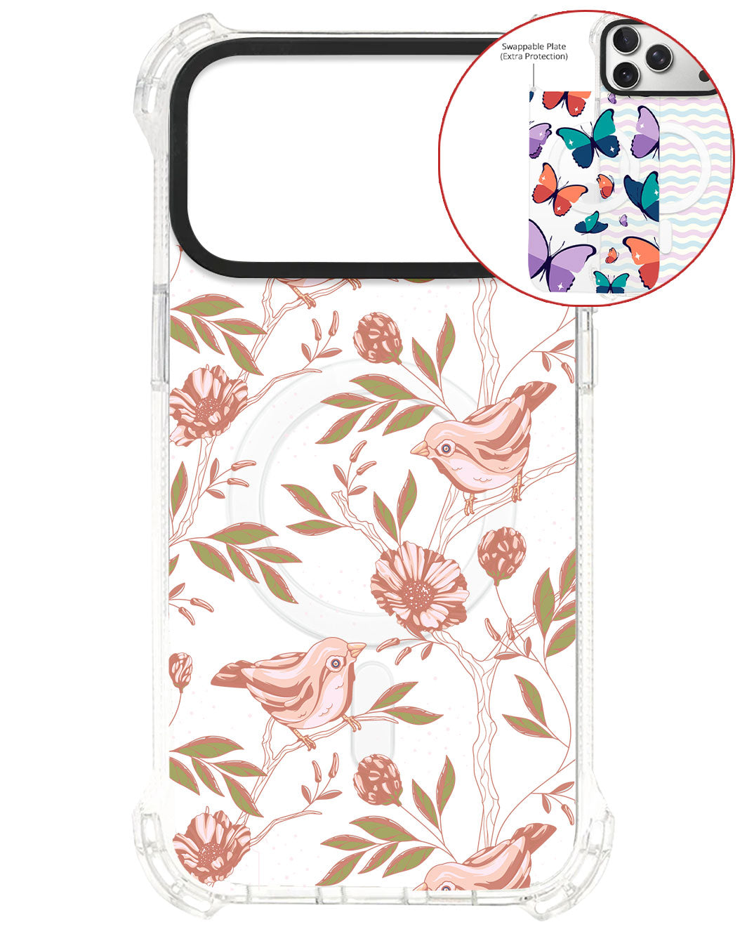 Magsafe Swappable Plate - Lovebird 14.0