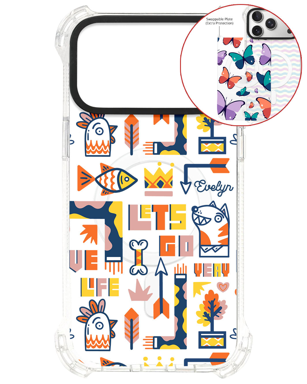 Magsafe Swappable Plate - Life in Color