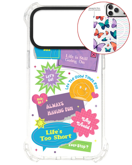 Magsafe Swappable Plate - Life's Too Short