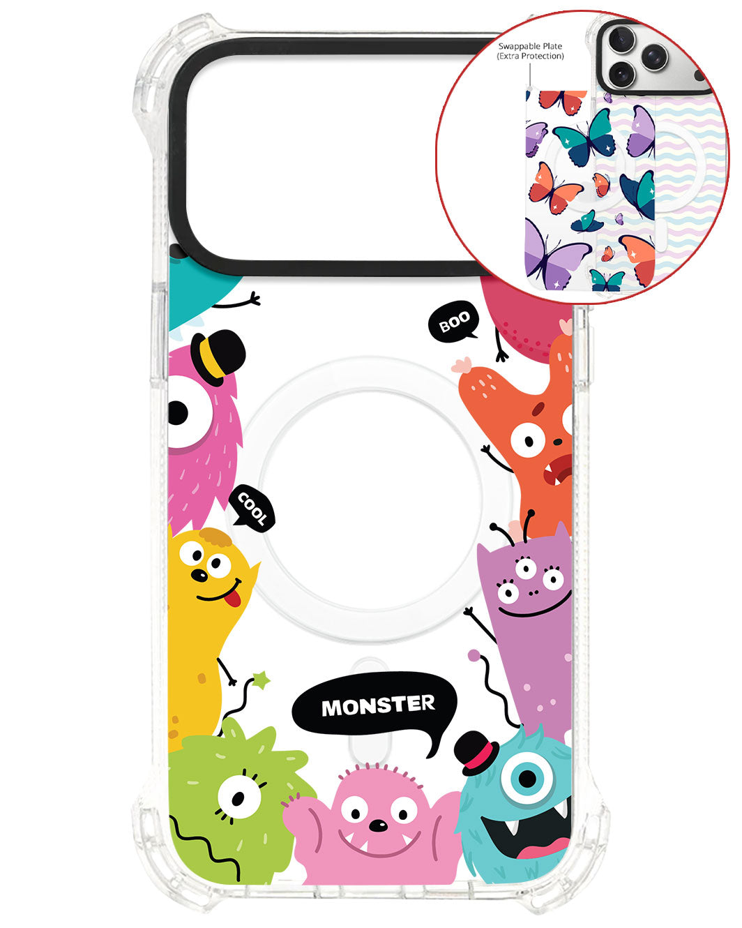 Magsafe Swappable Plate - Little Monster