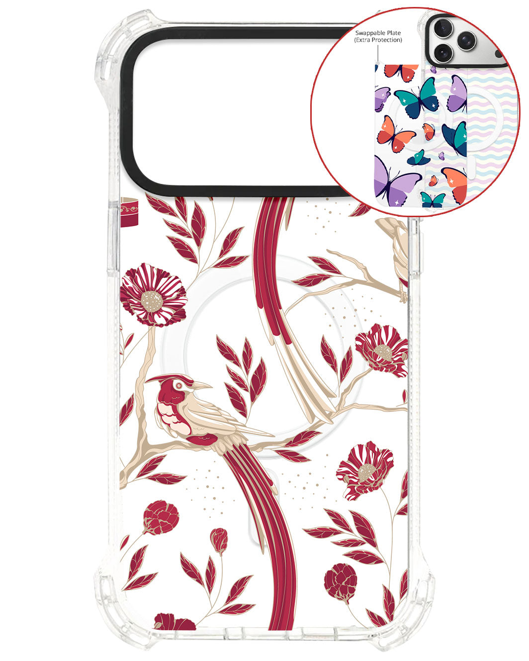 Magsafe Swappable Plate - Lovebird 8.0