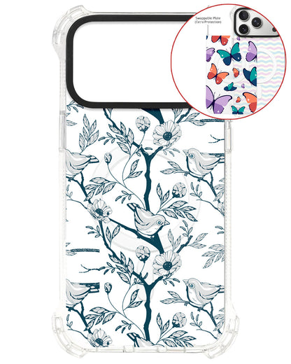 Magsafe Swappable Plate - Lovebird Monochrome 1.0