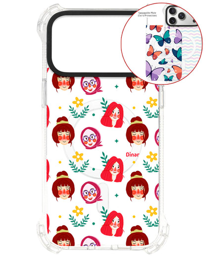 Magsafe Swappable Plate - Lovely Faces
