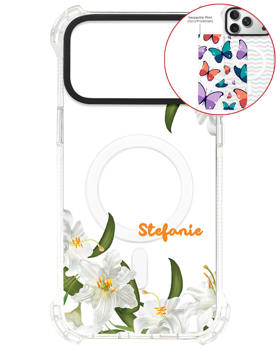 Magsafe Swappable Plate - Lily of The Valley